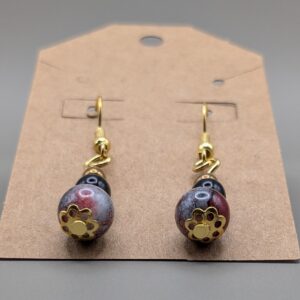Nightfall Ceramic Drop Earrings