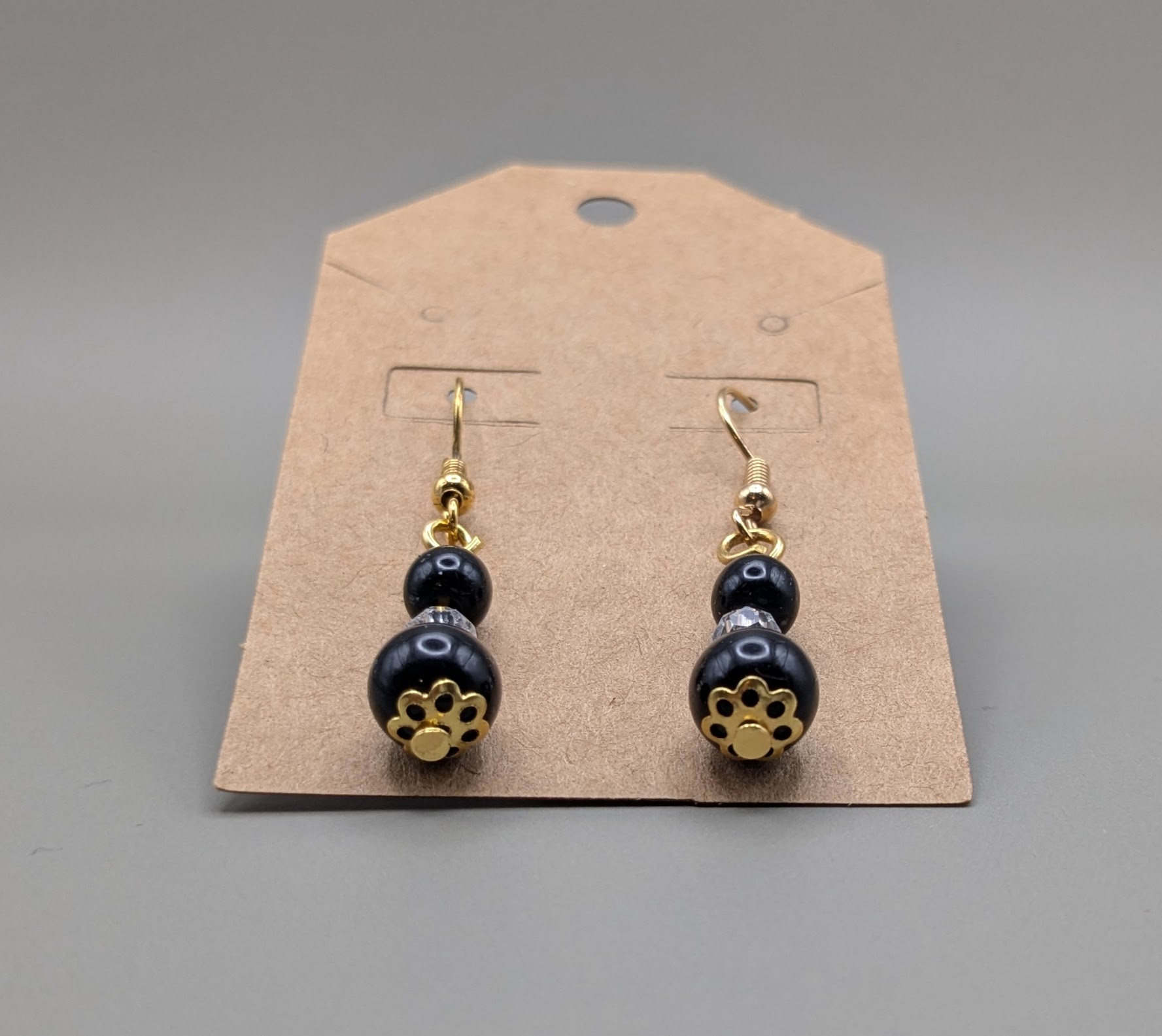 Dark Enchantment Drop Earrings - Image 2